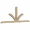 Ekena Millwork Richland Rough Sawn Timber Gable Bracket, Douglas Fir, 108"W x 40"H x 4"D x 4"F, 9/12 Pitch GBW108X40X0404RIC00RDF - alternate 3